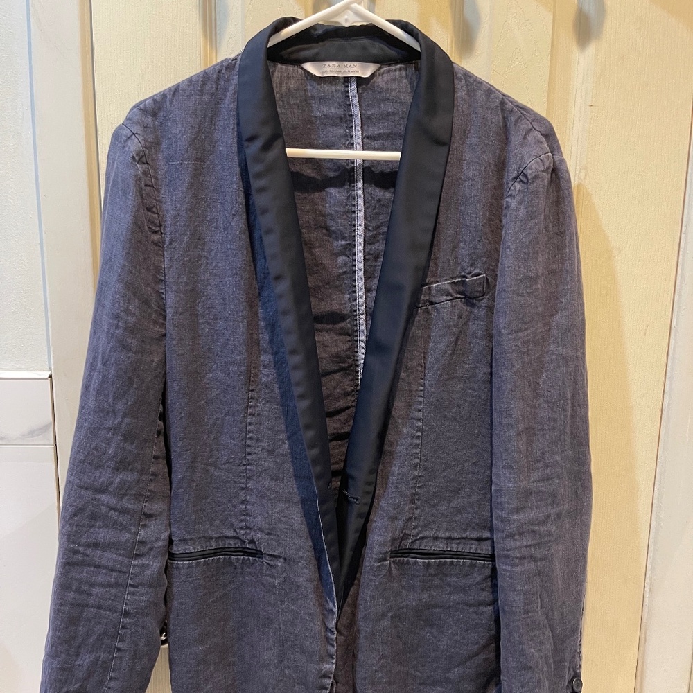 Zara Linen Blazer
